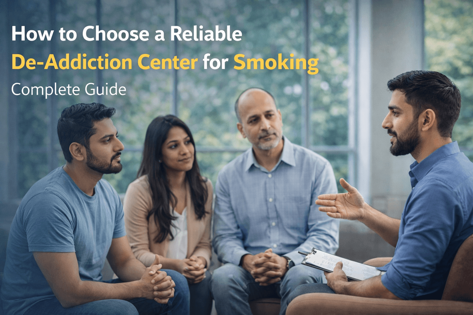 Best De-Addiction Center for Smoking