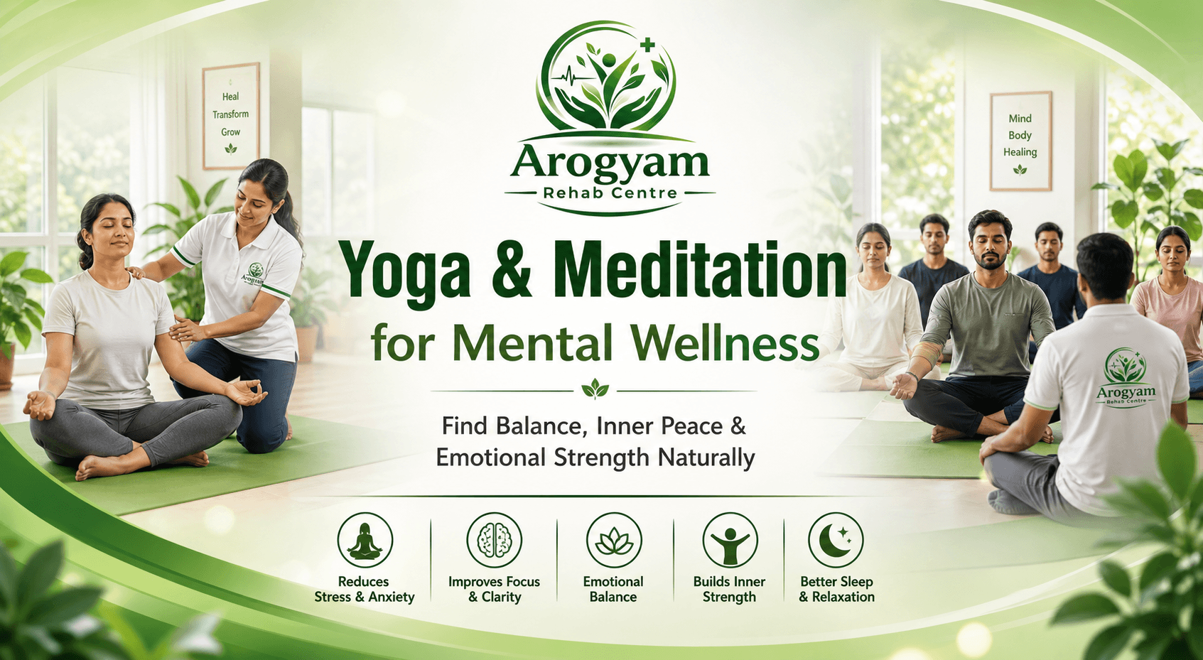Yoga & Meditation for Mental Wellness