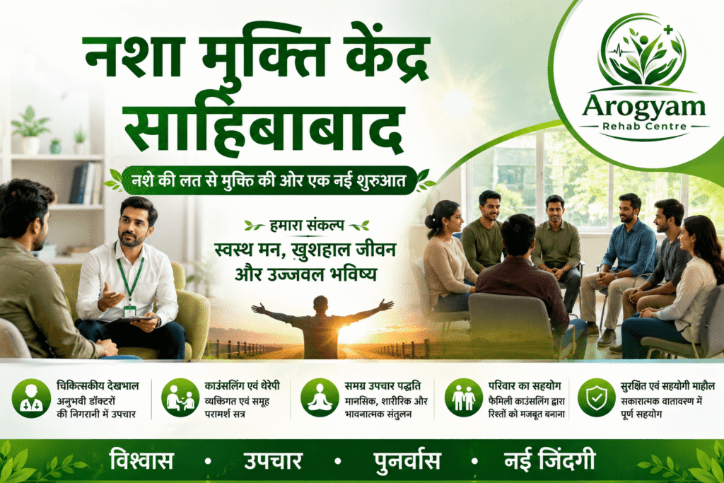 Nasha Mukti Kendra in Sahibabad